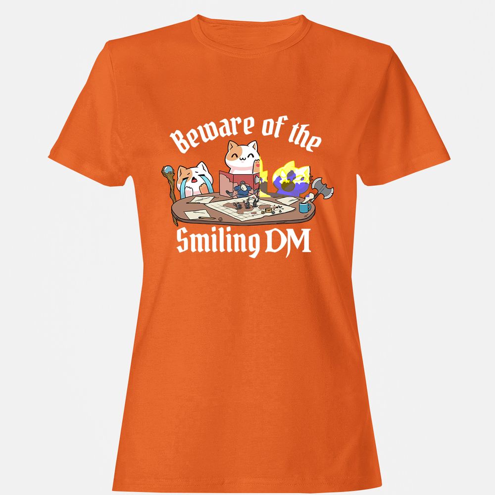 Beware of the Smiling DM - Orange - 11