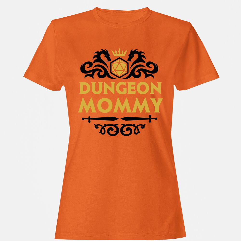 Dungeon Mommy Women's T-Shirt - Orange - 11