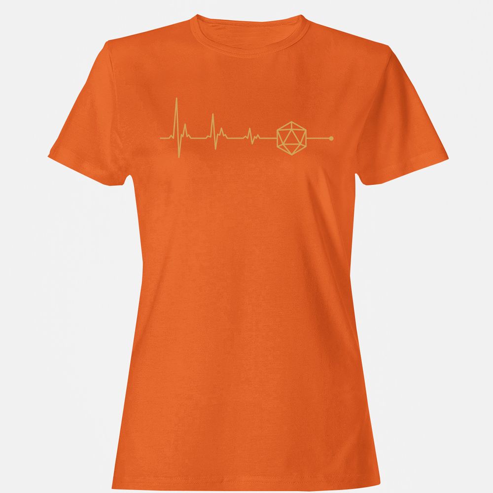 D20 Dice Is My Life Women's T-Shirt - Orange - 11