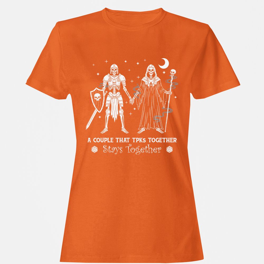 TPK Love – Skeleton Couple - Orange - 11