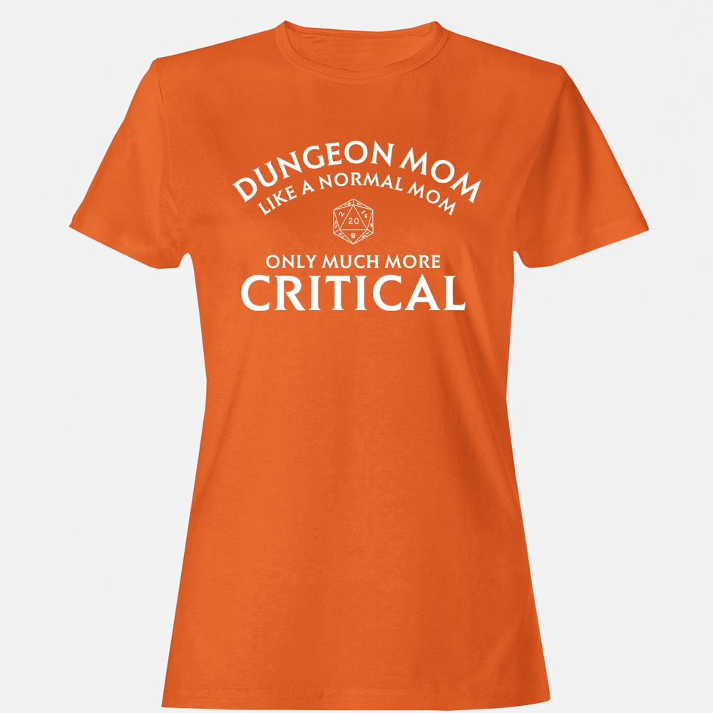 Dungeon Mom Normal Mom Women's T-Shirt - Orange - 11