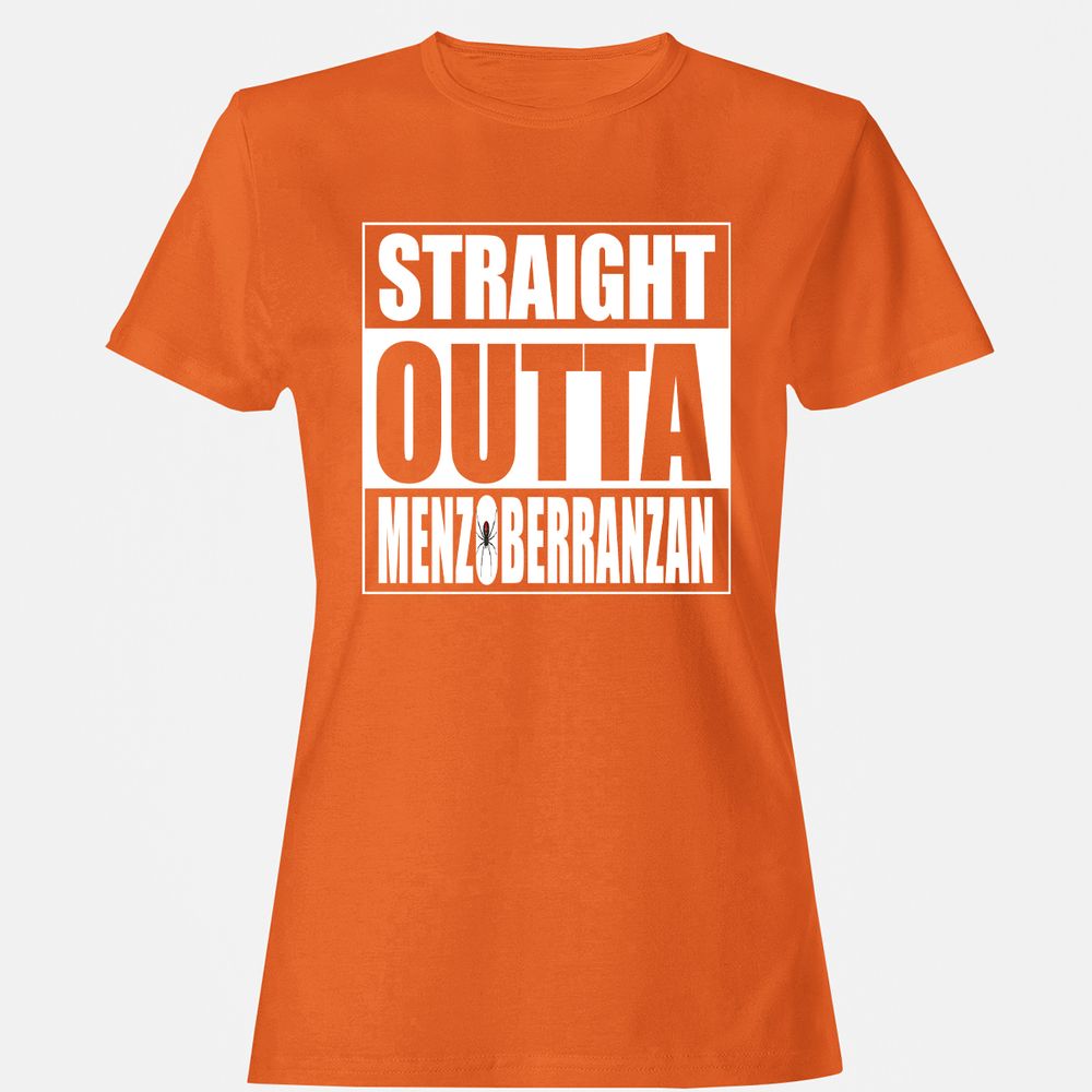 Straight Outta Menzoberranzan Women's T-Shirt - Orange - 11