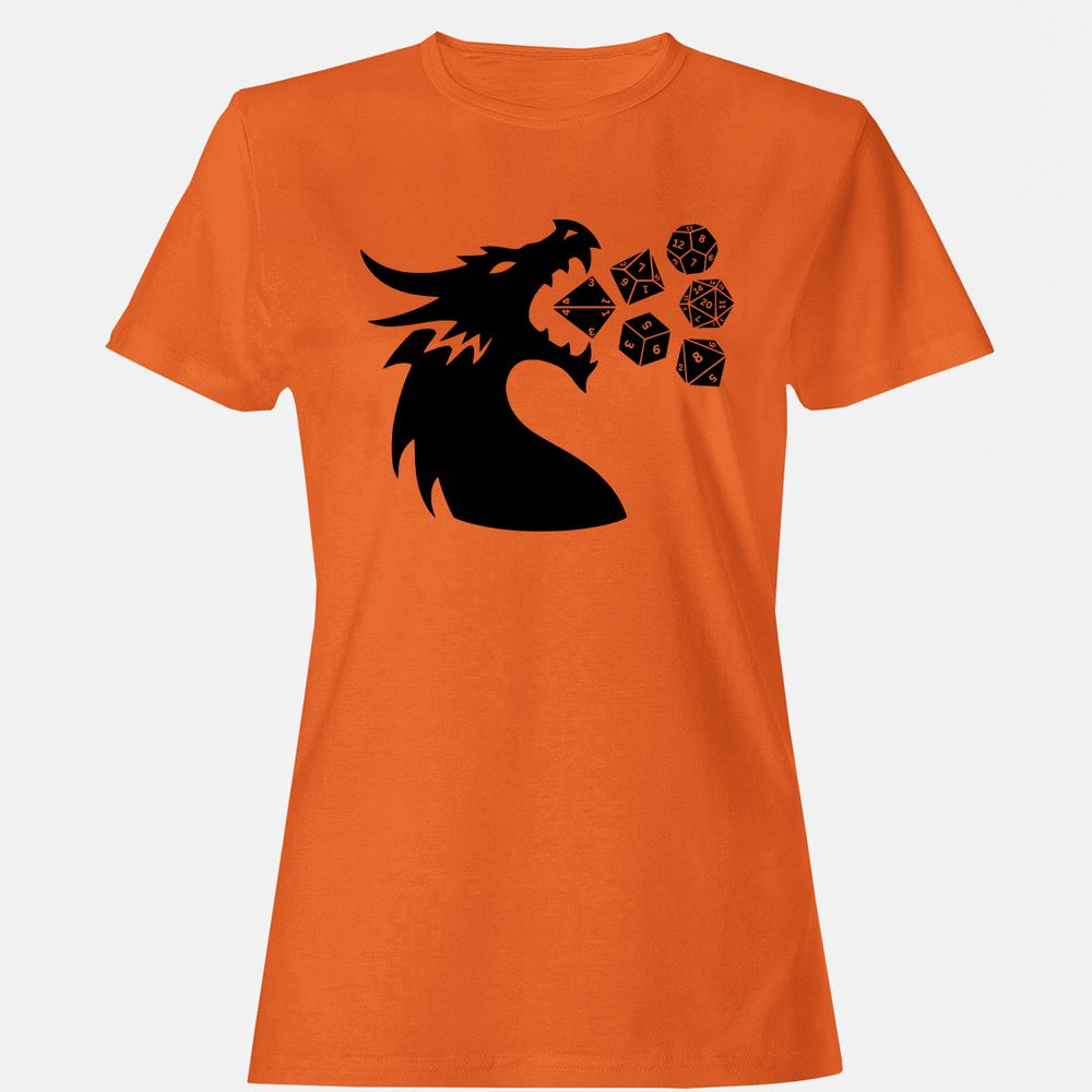 Pac And Dragon Women's T-Shirt - Orange - 11