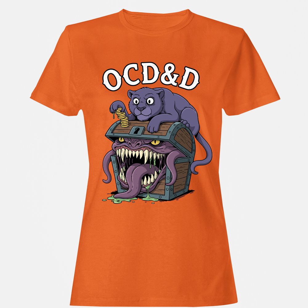 OCD&D Women's T-Shirt - Orange - 11