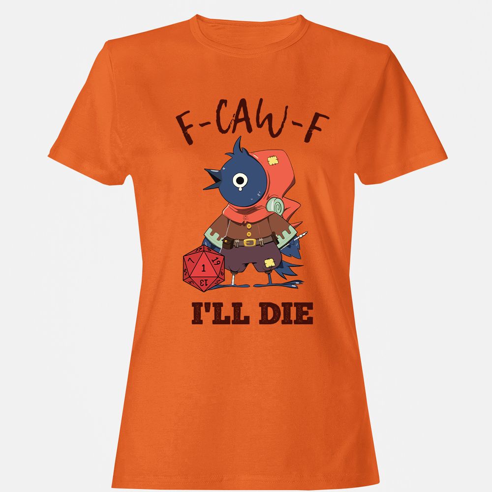 Funny F-CAW-F Kenku Crow - Orange - 11