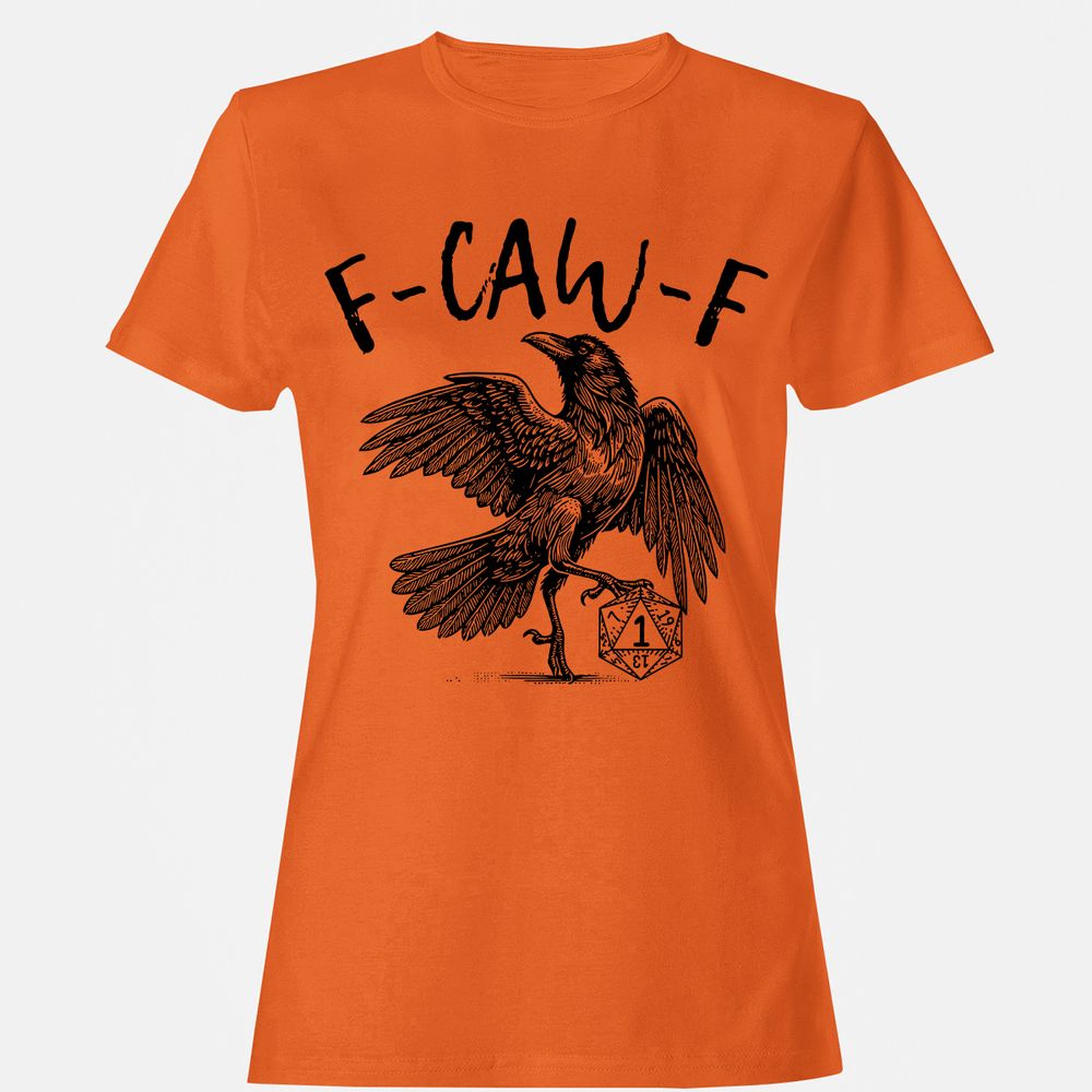 Women's T-Shirt - White - Orange - 11