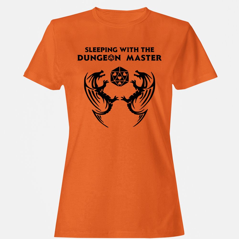 Sleeping With The DM Women's T-Shirt - Orange - 11