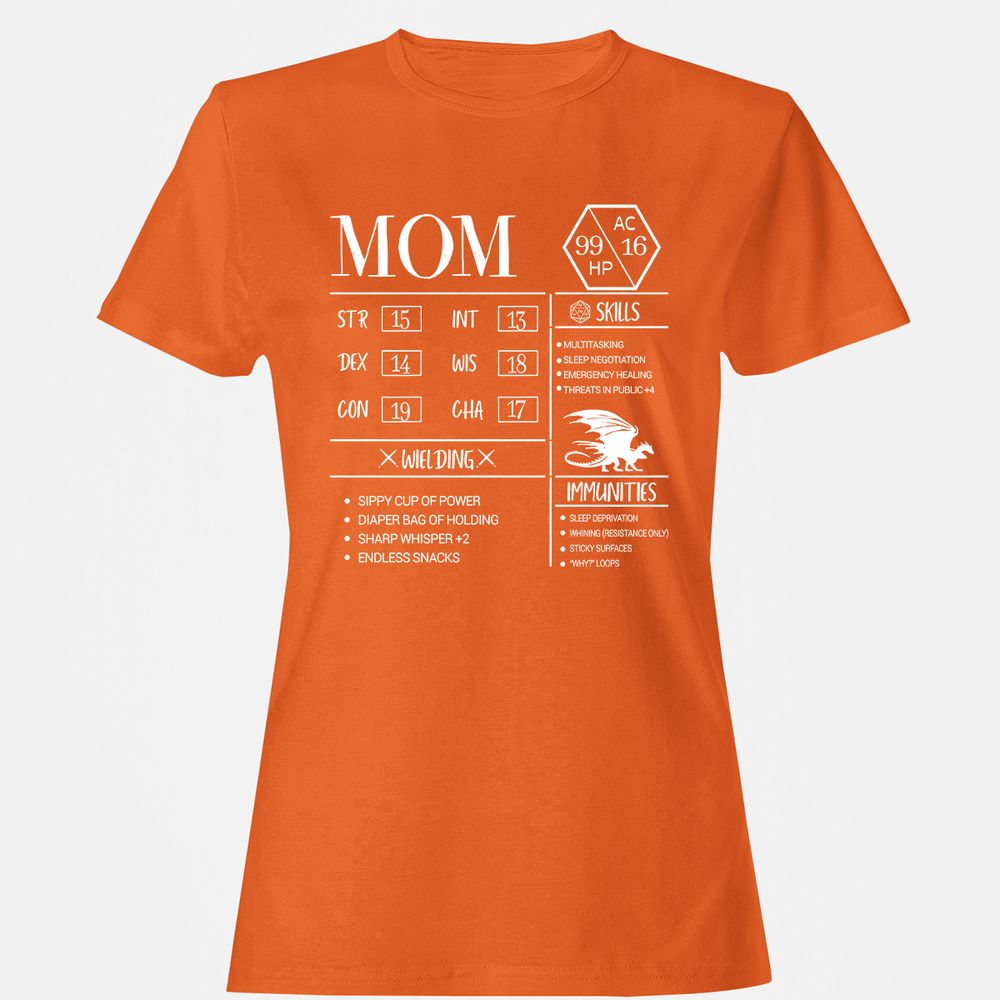 Mom New Women's T-Shirt - Orange - 11