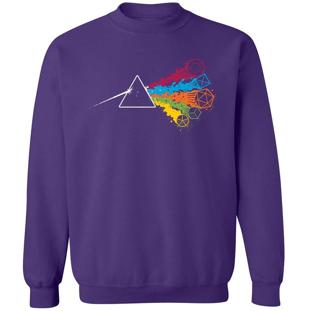 Dark Side Of The Dices Classic Unisex Sweatshirt - Purple - 11