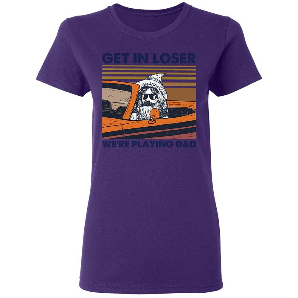 Get in Loser Women's T-Shirt - Purple - 11
