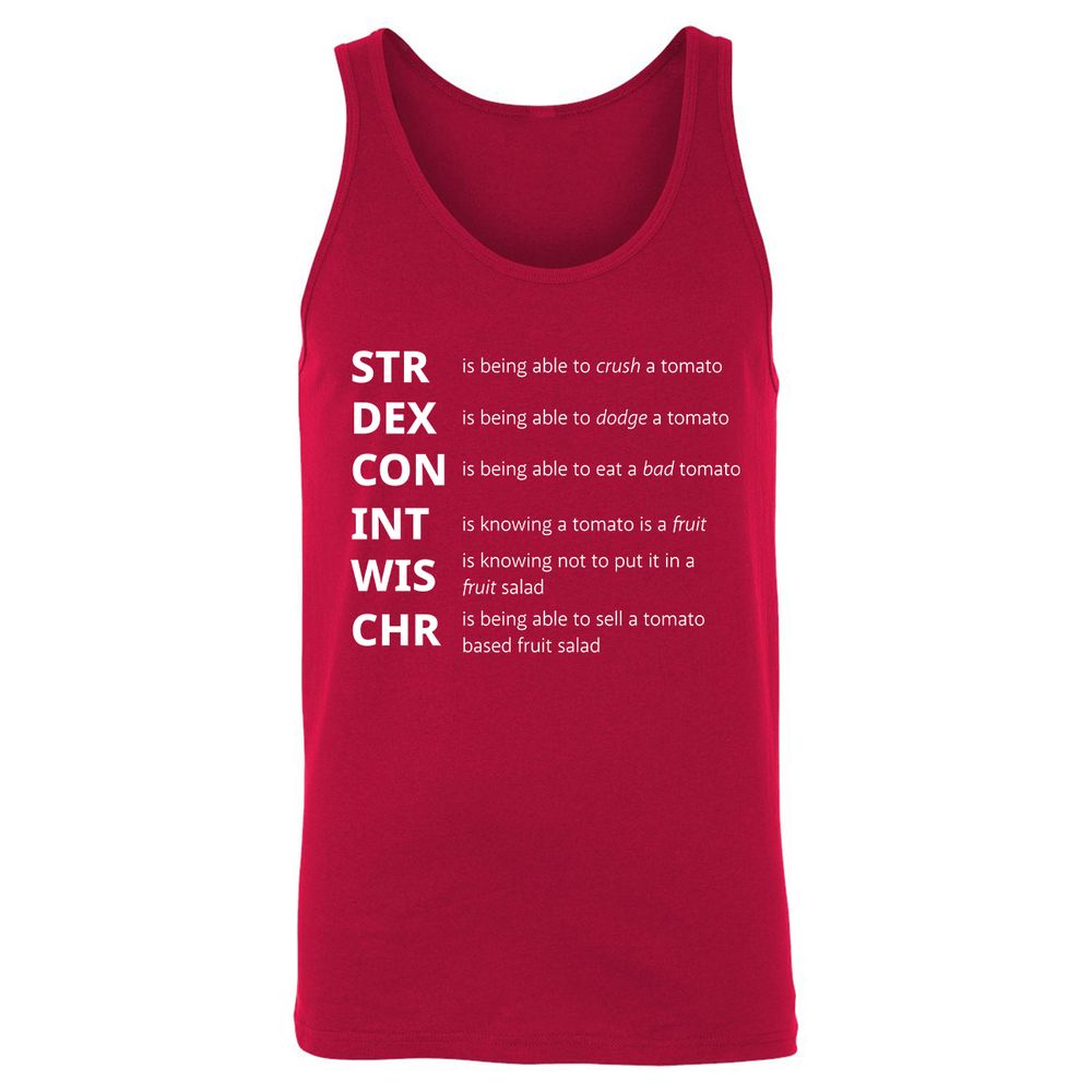 Tomato Stats – RPG Meme Edition - Red - 11