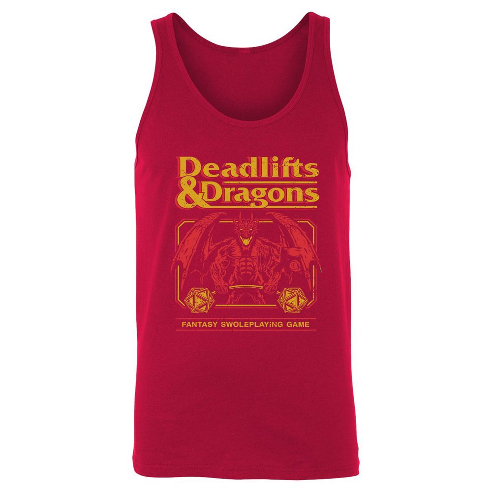 Deadlifts & Dragons - Red - 11