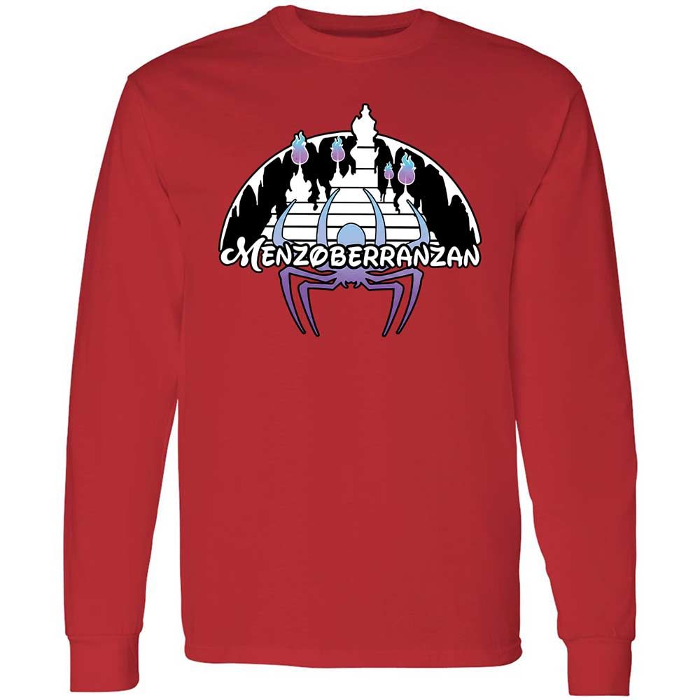 Menzoberranzan Long Sleeve T-Shirt - Red - 11