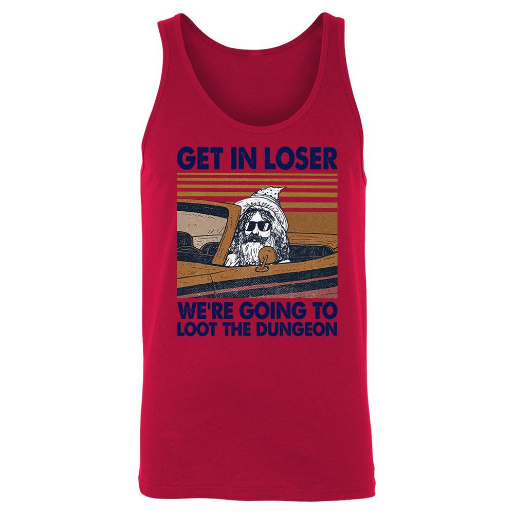 We're Going To Loot The Dragon Unisex Jersey Tank - Red - 11