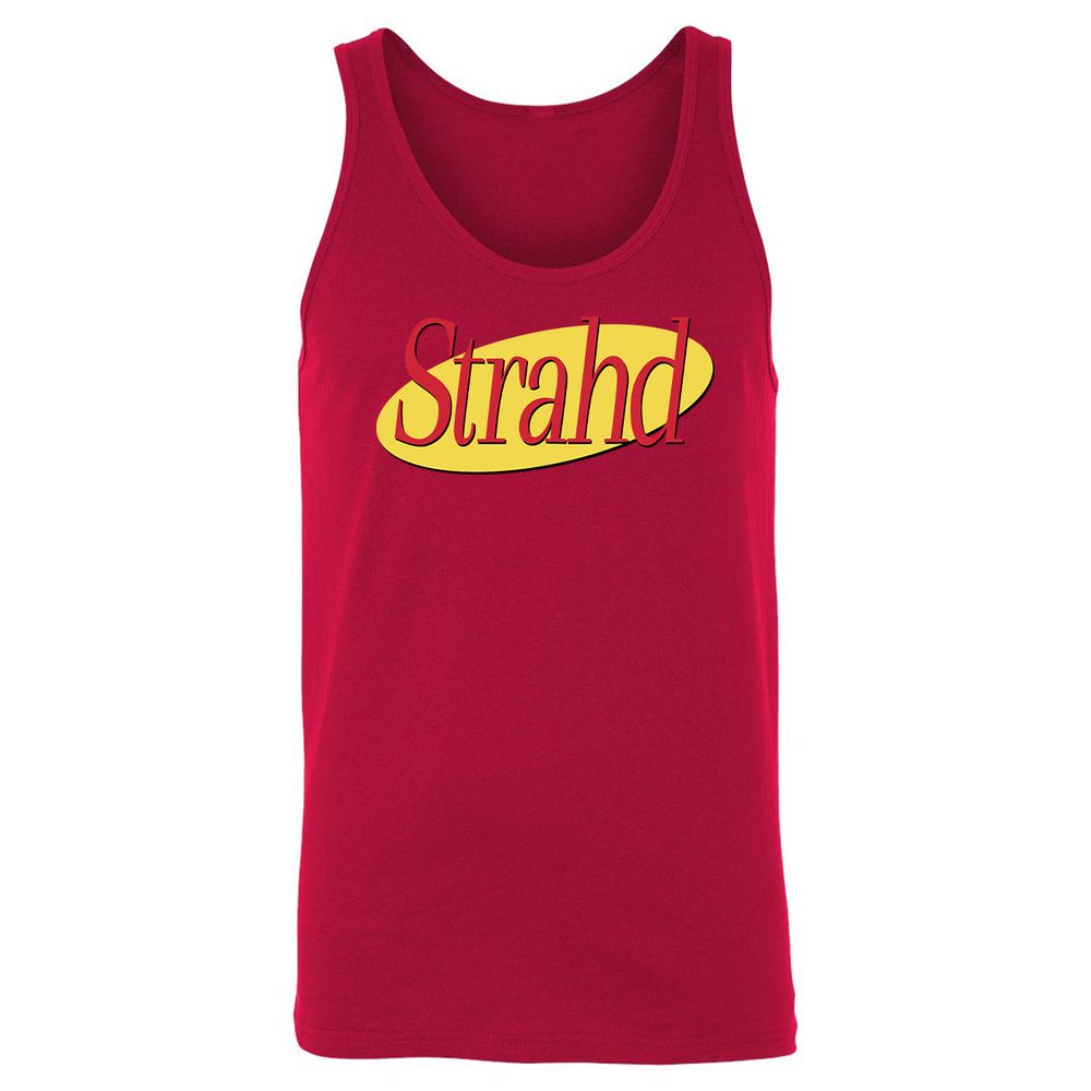 Strahd Unisex Jersey Tank - Red - 11