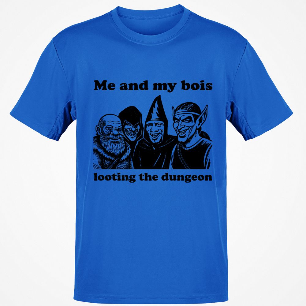 Me and my bois looting the dungeon Classic Unisex T-Shirt - Royal - 11