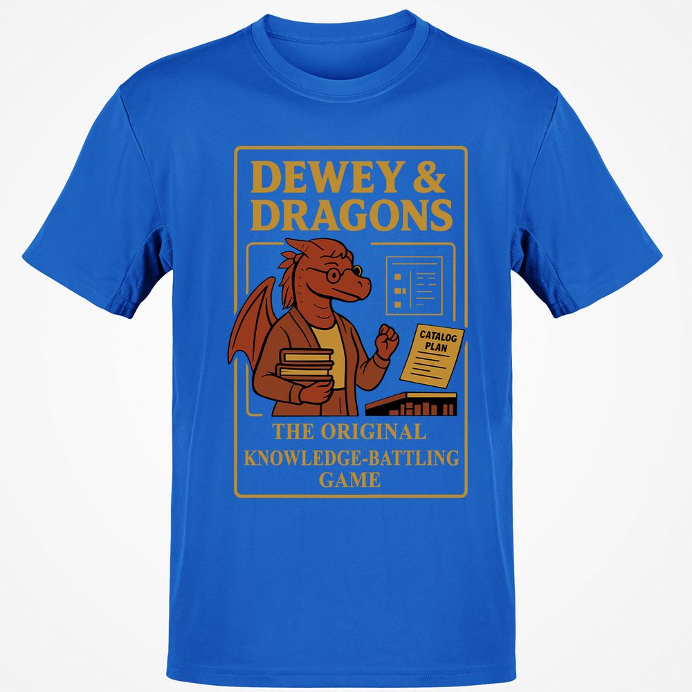 Dewey & Dragons Classic Unisex T-Shirt - Royal - 11