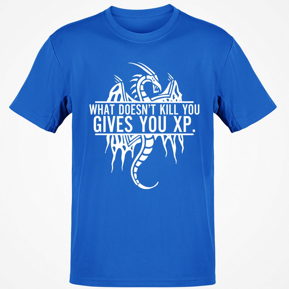 What Doesn't Kill You Classic Unisex T-Shirt - Royal - 11