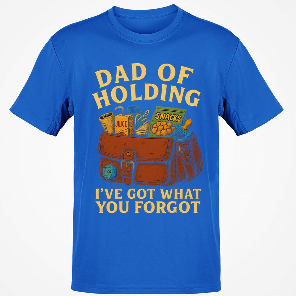 Dad Of Holding Classic Unisex T-Shirt - Royal - 11
