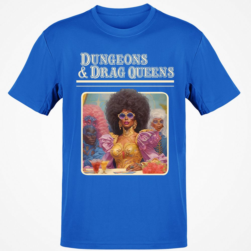 Dungeons & Drag Queens Classic Unisex T-Shirt - Royal - 11