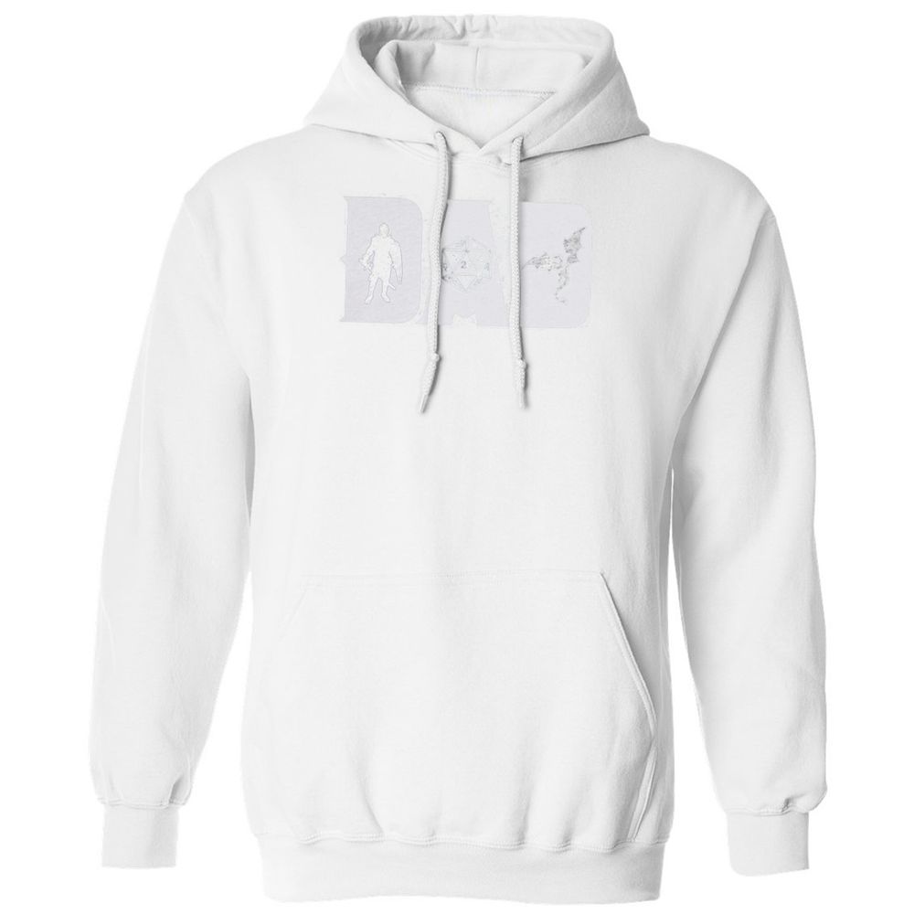 Dad Fathers Day Classic Unisex Hoodie - White - 11