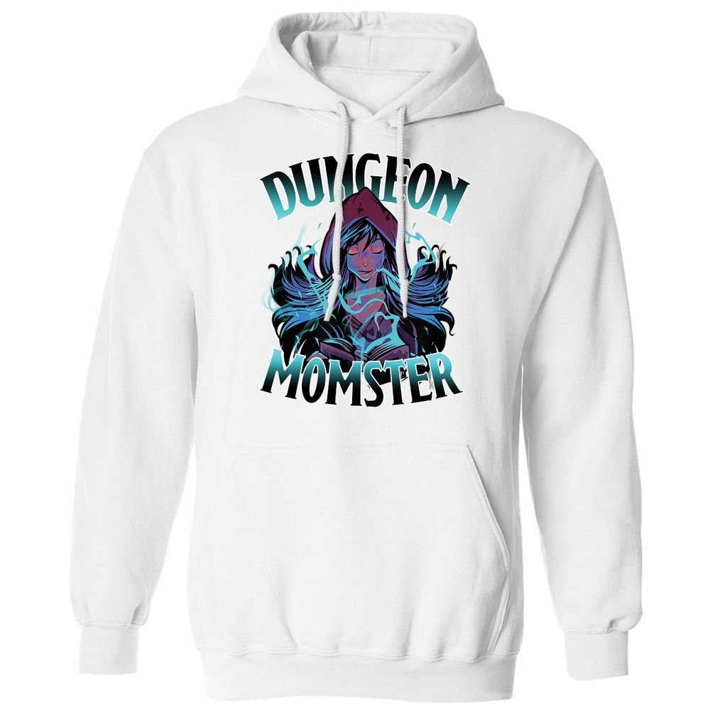 Dungeon Momster Classic Unisex Hoodie - White - 11