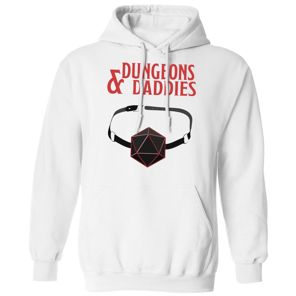 Dungeons And Daddies Classic Unisex Hoodie - White - 11