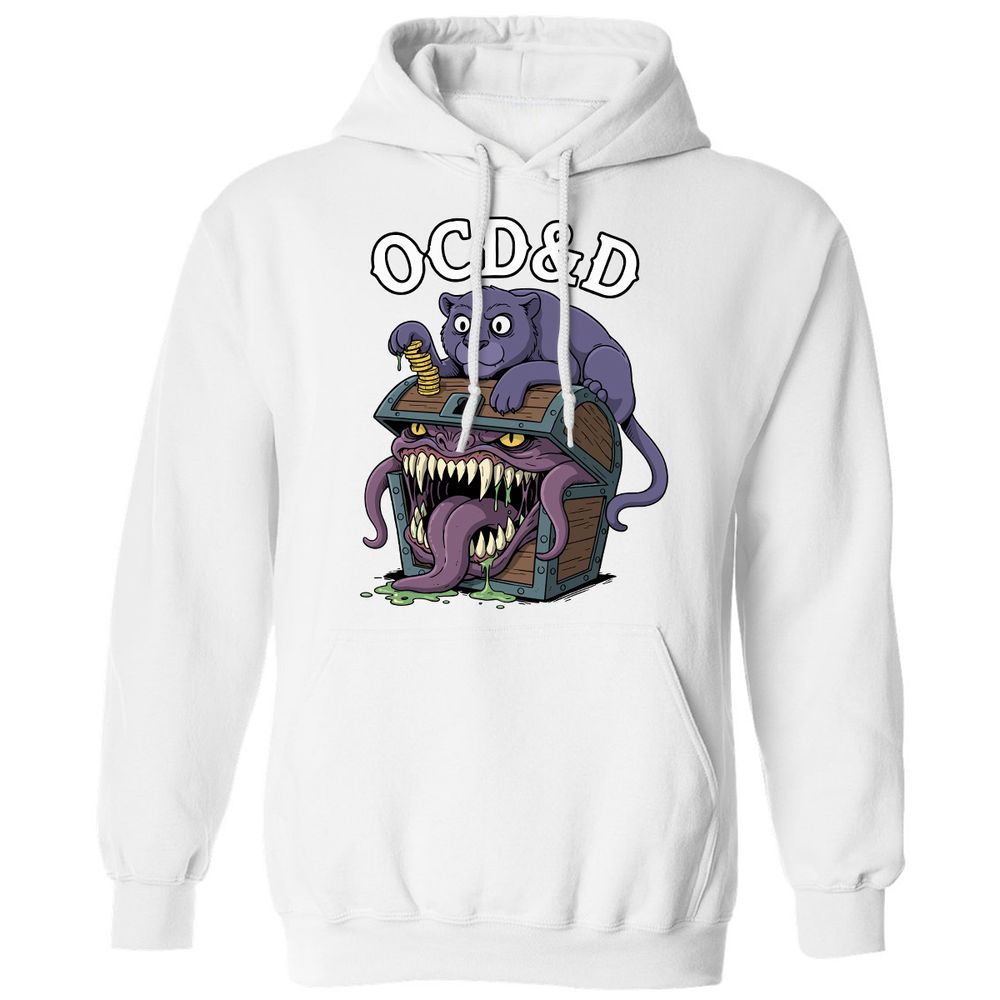 OCD&D Classic Unisex Hoodie - White - 11