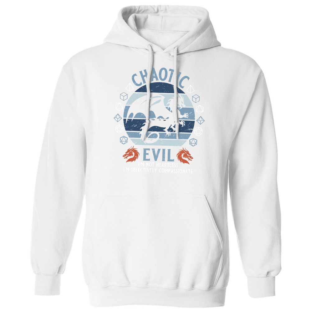 Chaotic Evil 2 Classic Unisex Hoodie - White - 11