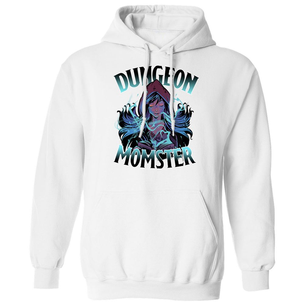 Dungeon Momster Classic Unisex Hoodie - White - 11