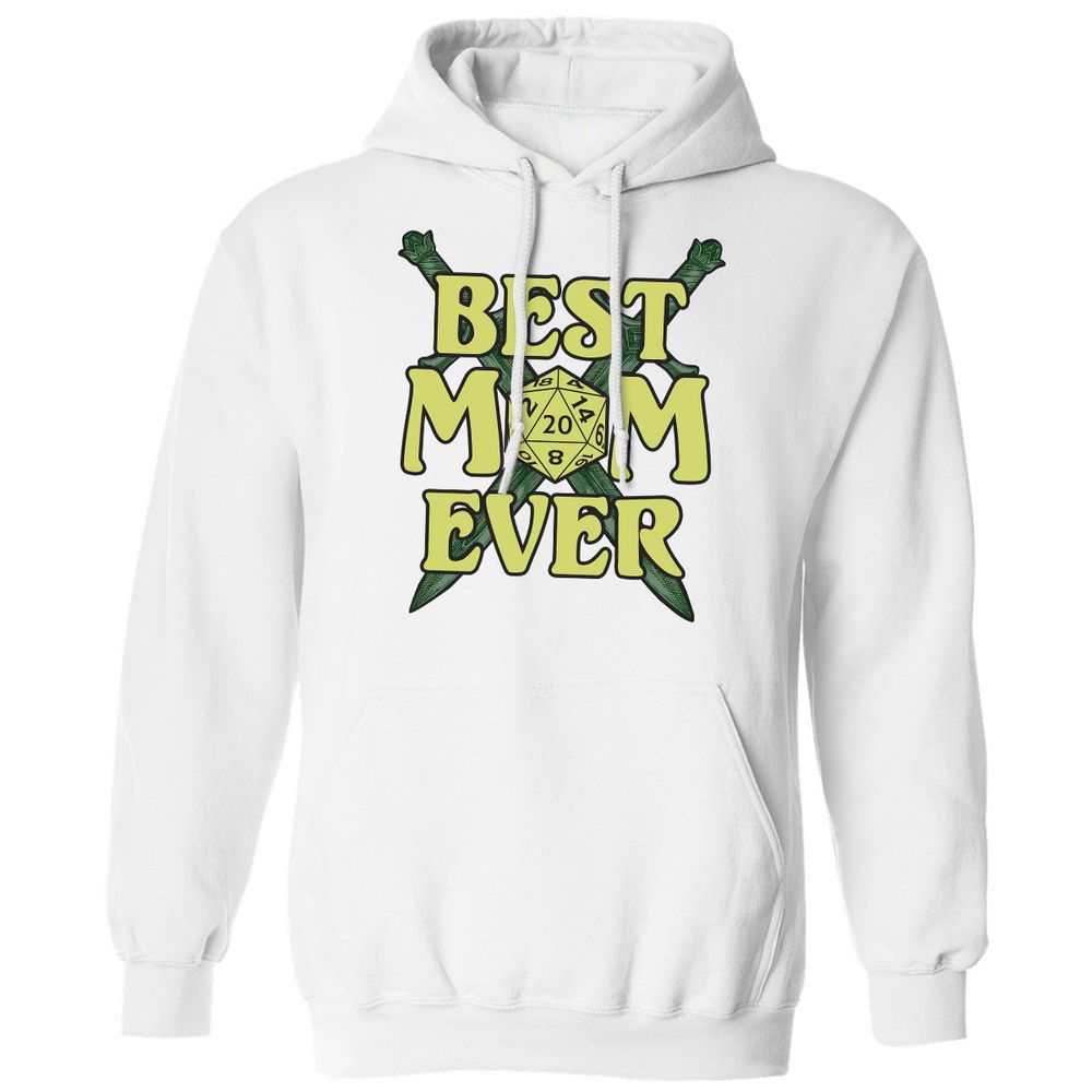 Best Mom Ever Classic Unisex Hoodie - White - 11