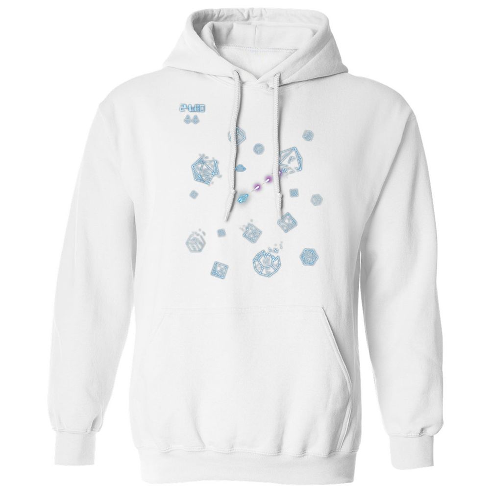 The Dices Game Classic Unisex Hoodie - White - 11