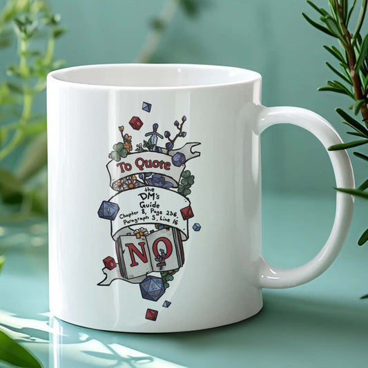 Don't Think About It Ceramic Mug