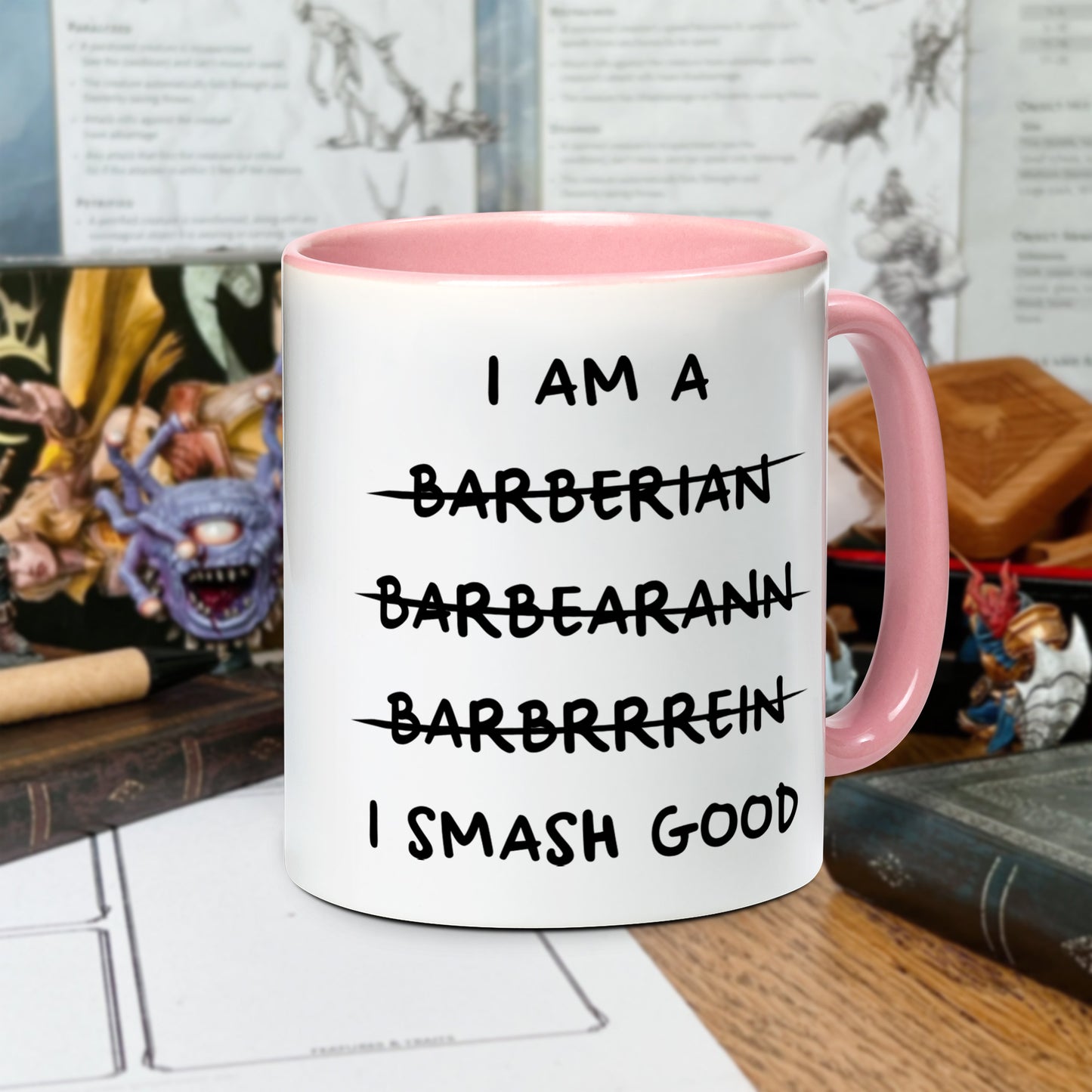 I Am A Barbarian Accent Mug