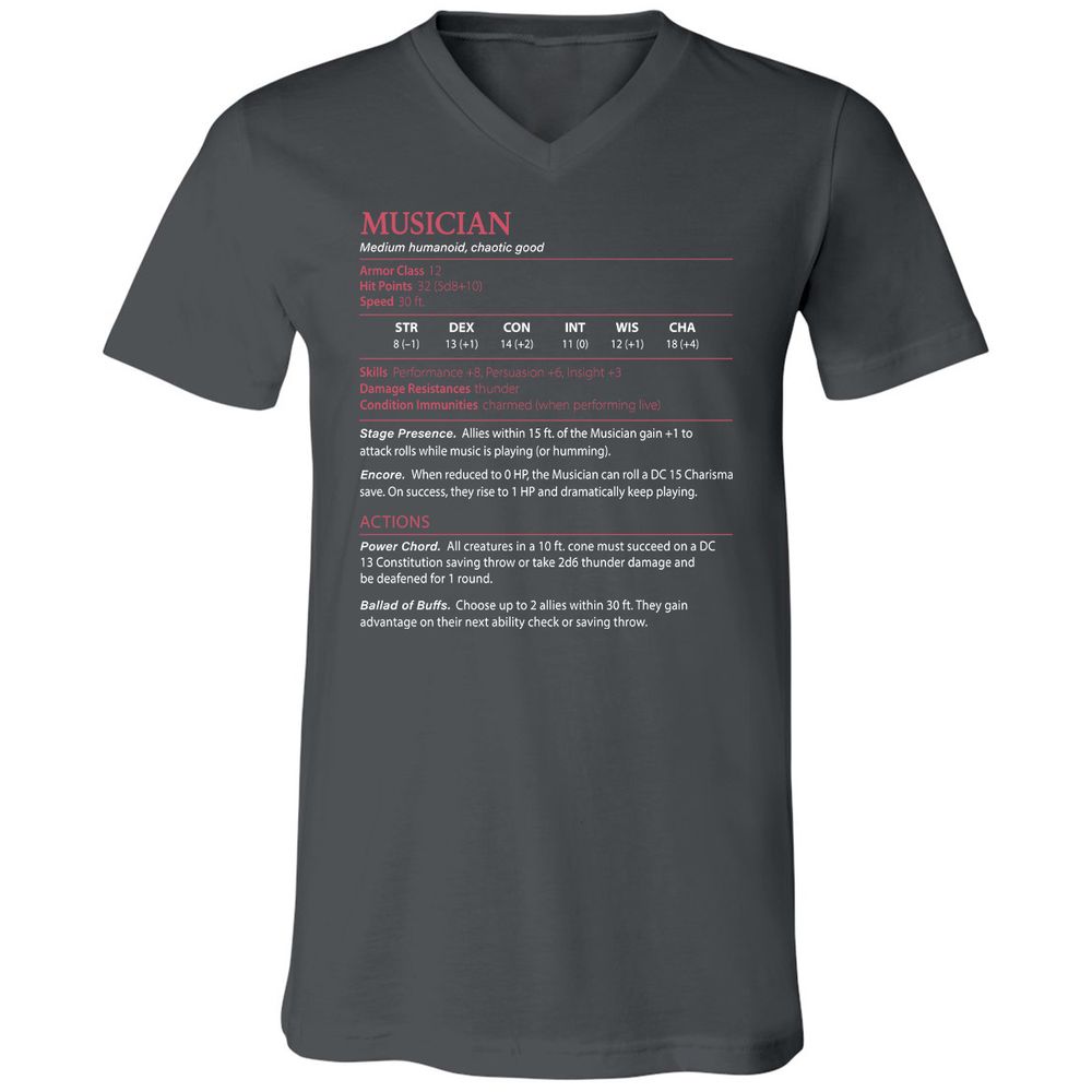 Musician Stats - Asphalt - 12
