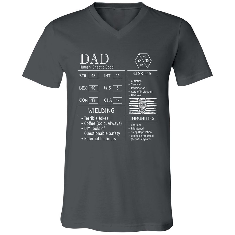 Dad Stats New - Asphalt - 12