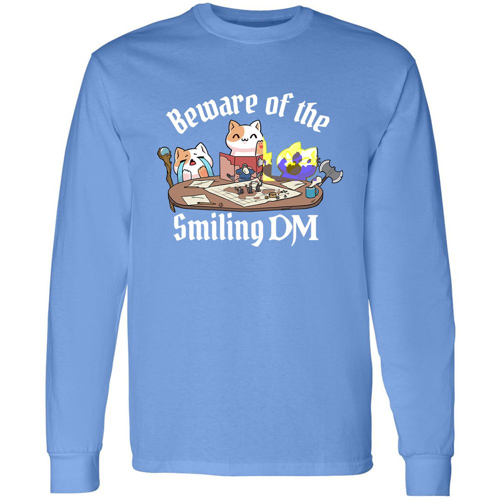 Beware of the Smiling DM - Carolina Blue - 12