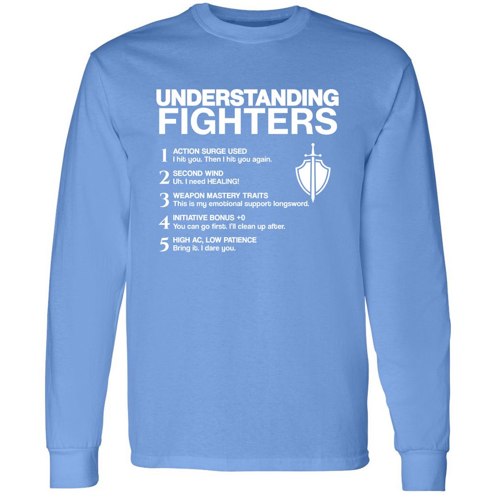 Understanding Fighters - Carolina Blue - 12