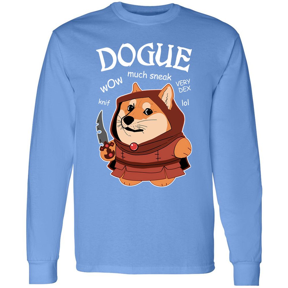 Dogue Class Long Sleeve T-Shirt - Carolina Blue - 12