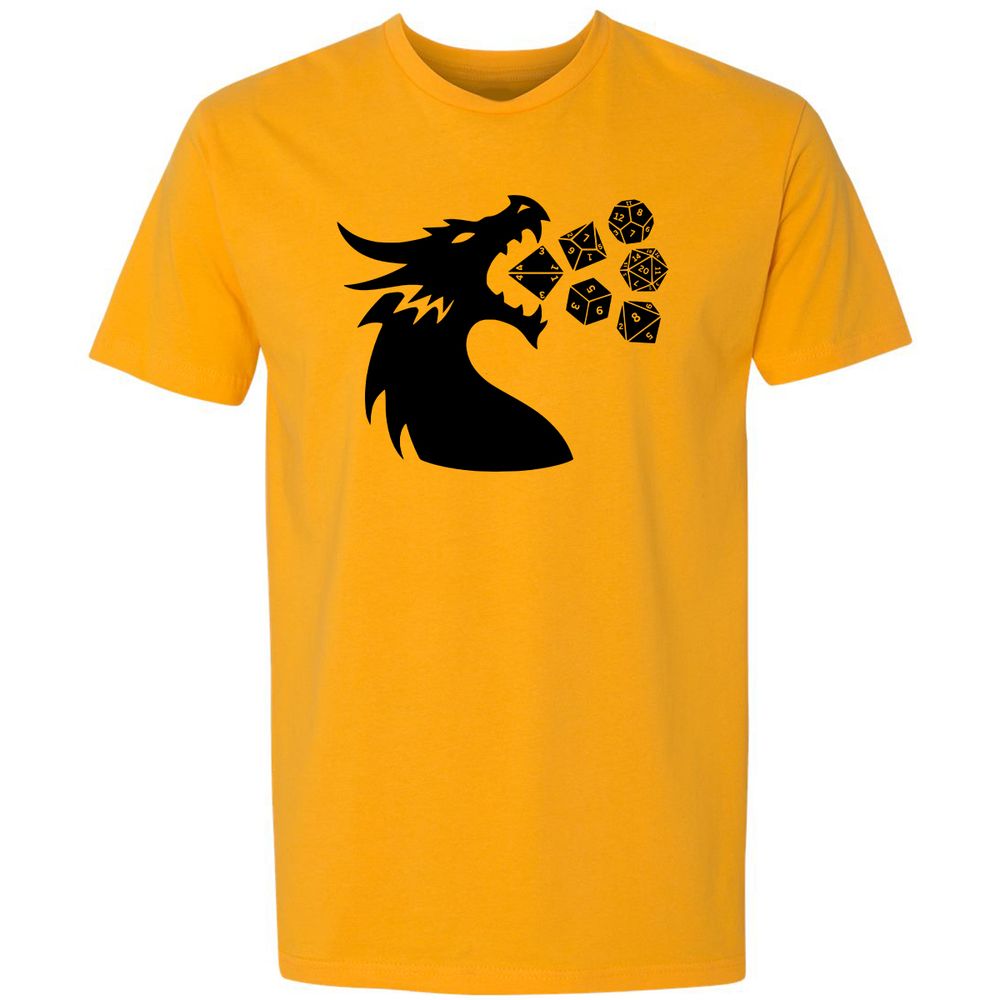 Pac And Dragon Premium Unisex T-Shirt - Gold - 12