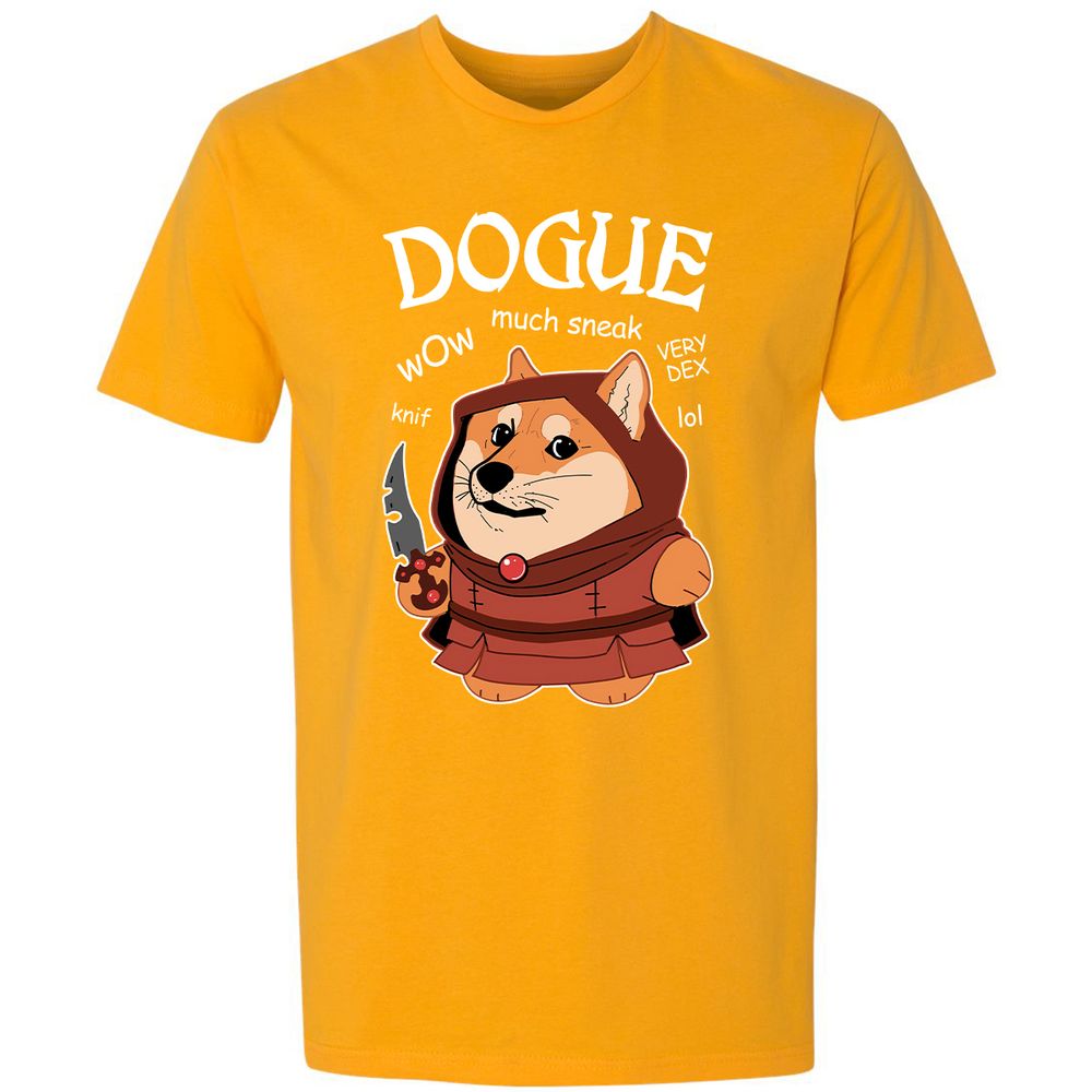 Dogue Class Premium Unisex T-Shirt - Gold - 12