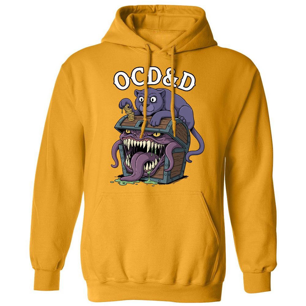 OCD&D Classic Unisex Hoodie - Gold - 12