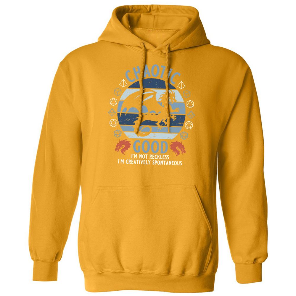 Chaotic Good 2 Classic Unisex Hoodie - Gold - 12