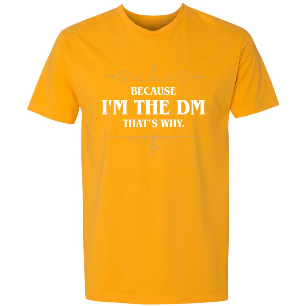 Because I'm the Master That's Why - Gold - 12