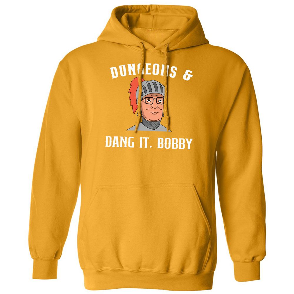 Dang It Bobby Classic Unisex Hoodie - Gold - 12