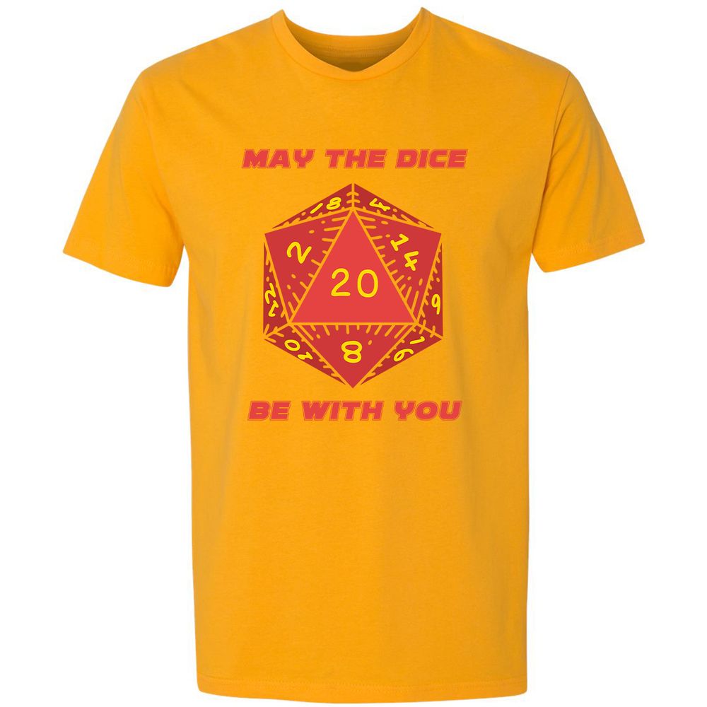 May the Dice Be With You - Gold - 12