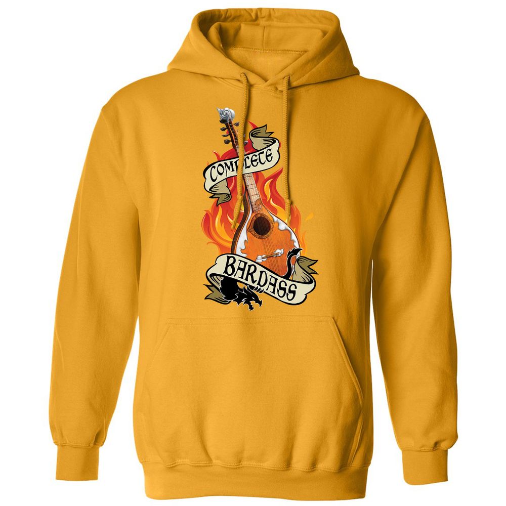 Complete Bardass Classic Unisex Hoodie - Gold - 12