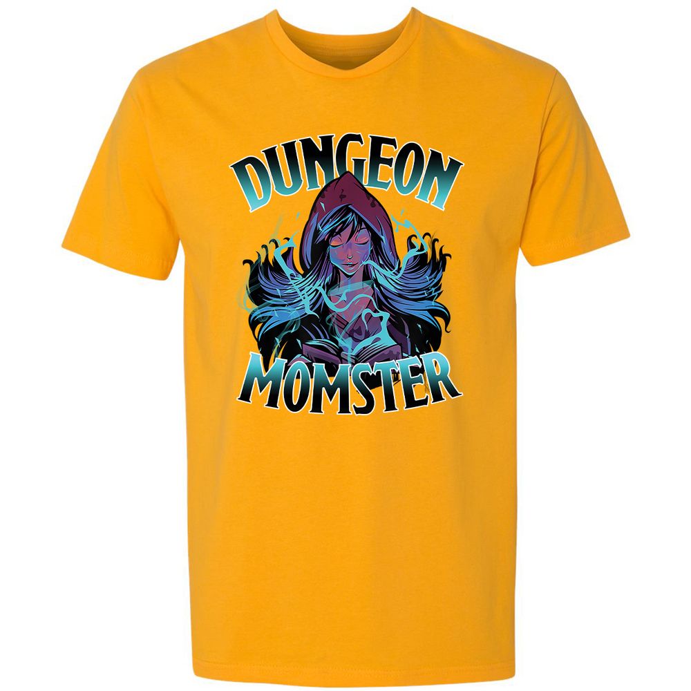 Dungeon Momster Premium Unisex T-Shirt - Gold - 12