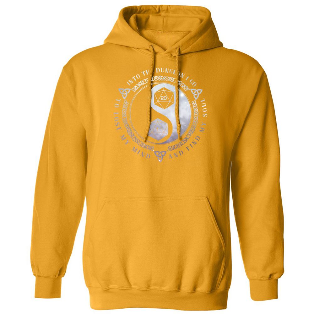 Into The Dungeon I Go Classic Unisex Hoodie - Gold - 12