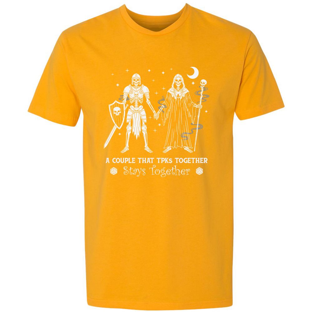 TPK Love – Skeleton Couple - Gold - 12